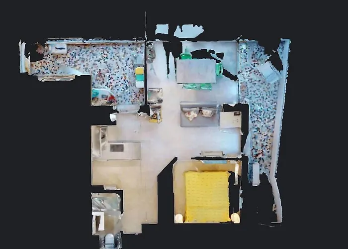 98gb - 2p With Terrace And Side Sea View דירה מנטון