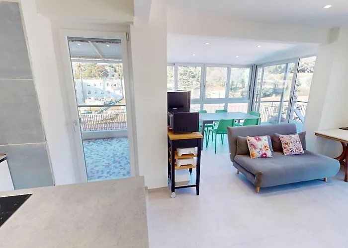 98gb - 2p With Terrace And Side Sea View Apartment *